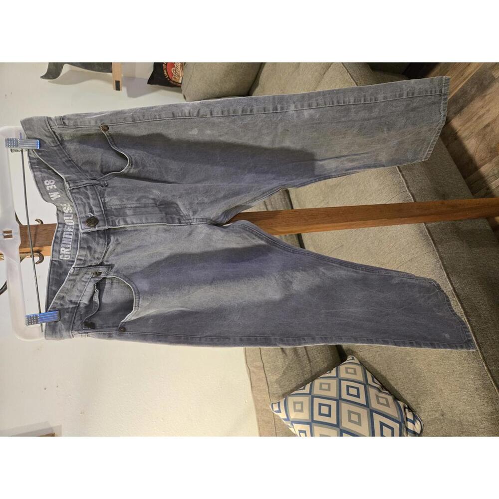 Grindhouse Men's Gray Denim Jeans W38